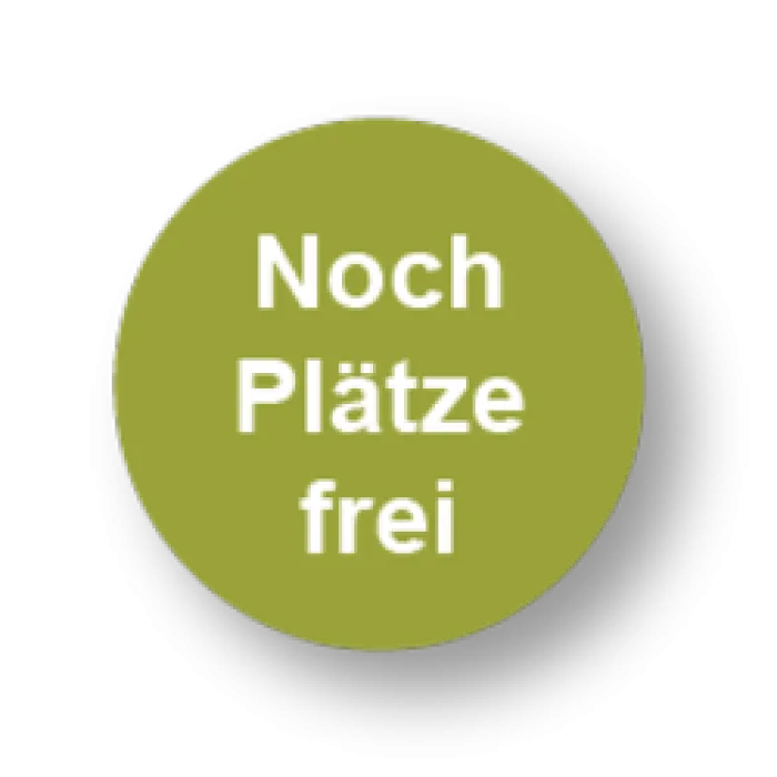 Button Noch Plätze frei