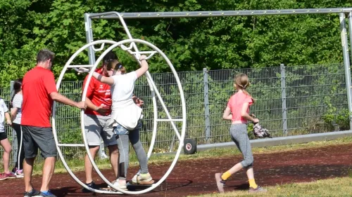 Kind in Röhnrad