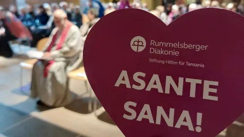 Asanta Sana - das ist Swahili und bedeutet "Vielen Dank"