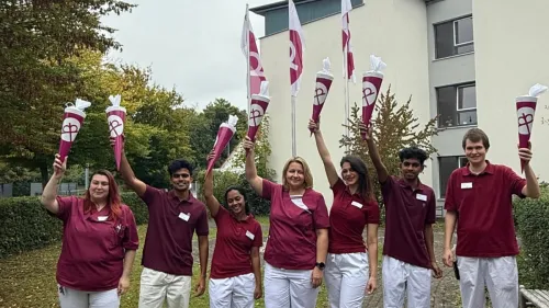 Schüler*innen in Leipheim