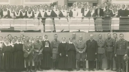 Historische Aufnahme aus der Diakoniestation Hensoltshöhe