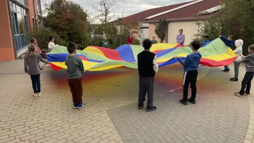 Mit verschiedenen Workshops konnten die Schüler*innen des SFZ spielerisch ins neue Schuljahr starten. 
